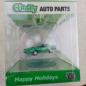 OReilly Auto Parts Happy Holidays Camaro IROC Z Christmas Ornament M2 Machines